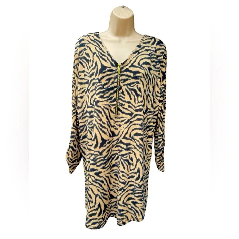 Michael Kors tiger stripe top